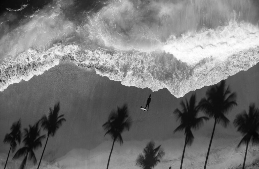 Black and White